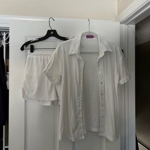 Edikted Terry Cloth Bathing Suit Cover Up